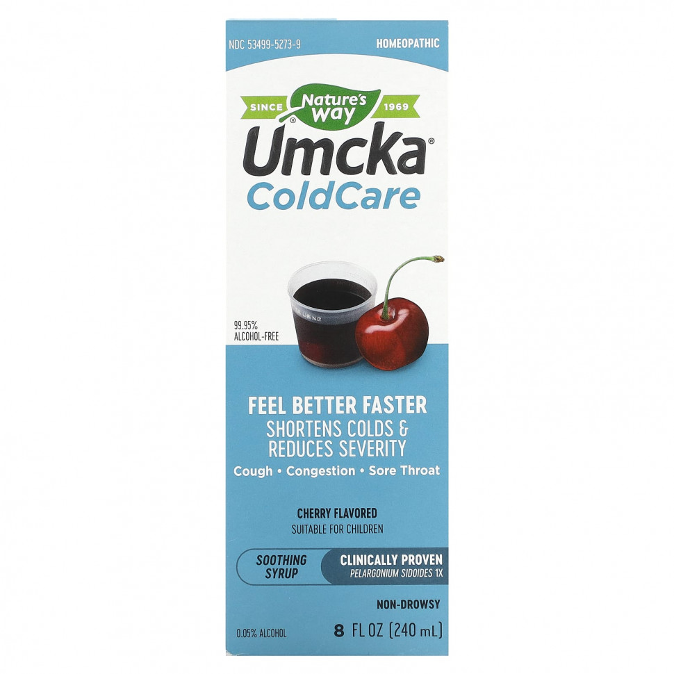   Nature's Way, Umcka, ColdCare,  , , 240  (8 . )   -     , -  