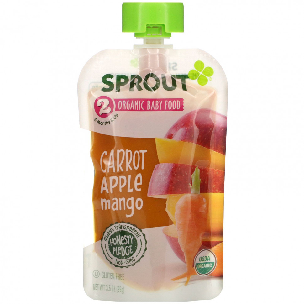   Sprout Organic,  ,  6 , ,   , 99  (3,5 )   -     , -  