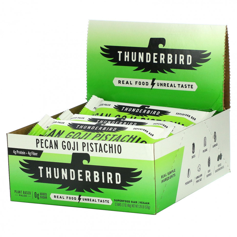   Thunderbird, Superfood Bar,   , 12   48  (1,7 )   -     , -  