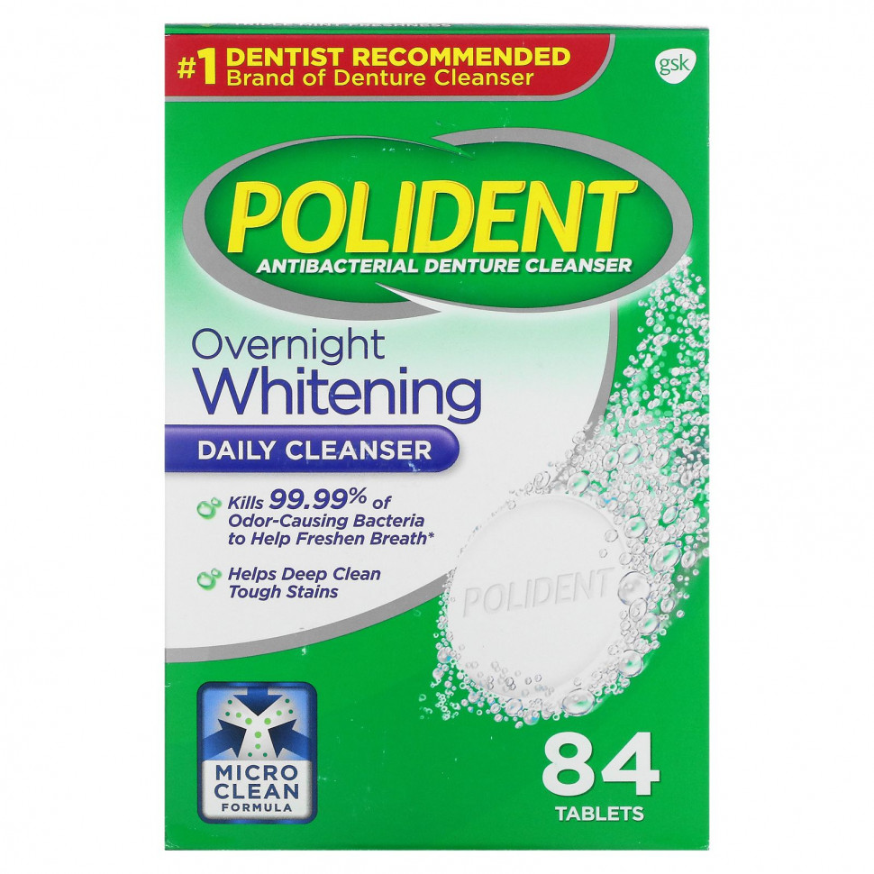   Polident,      ,   ,  , 84    -     , -  