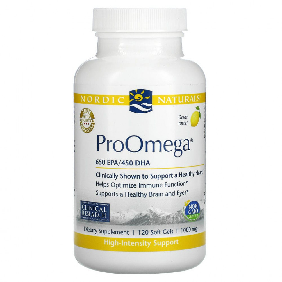   Nordic Naturals, ProOmega, , 1000 , 120     -     , -  