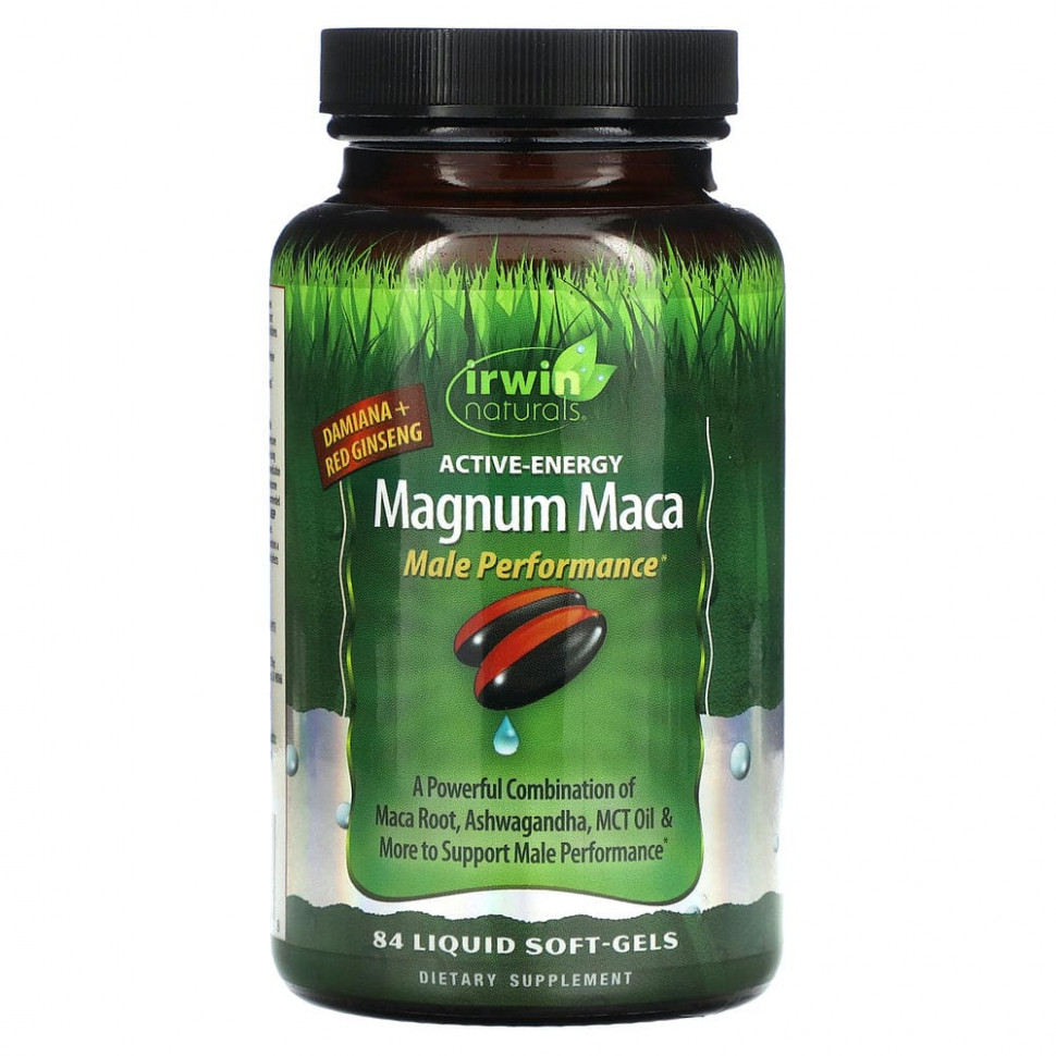   Irwin Naturals, Magnum Maca Male Performance, 84     -     , -  