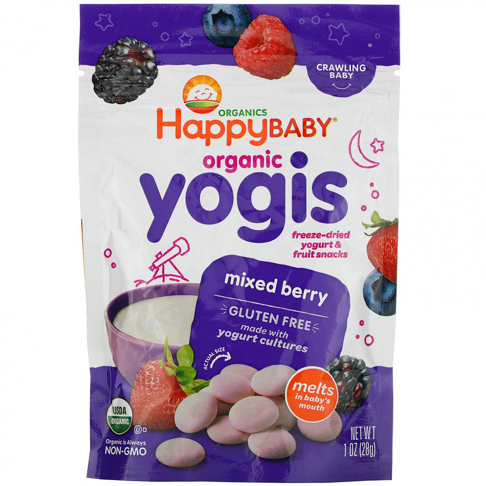   Happy Family Organics, Yogis,       ,  , 28    -     , -  