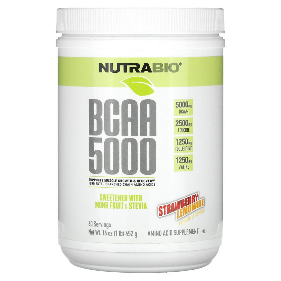   Nutrabio Labs, BCAA 5000,  , 452  (1 )   -     , -  