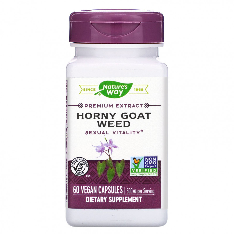   Nature's Way, Horny Goat Weed, 500 , 60     -     , -  