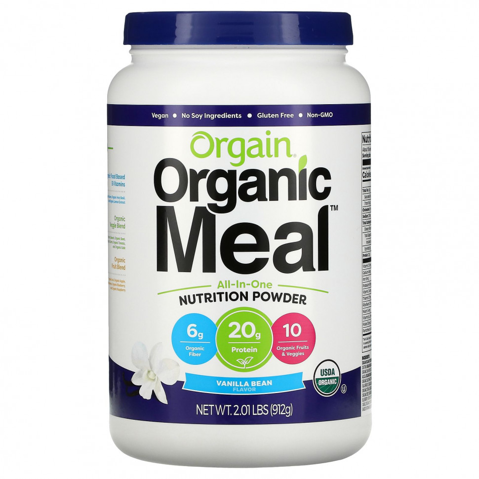  Orgain, Organic Meal,   , , 912  (2,01 )  IHerb ()