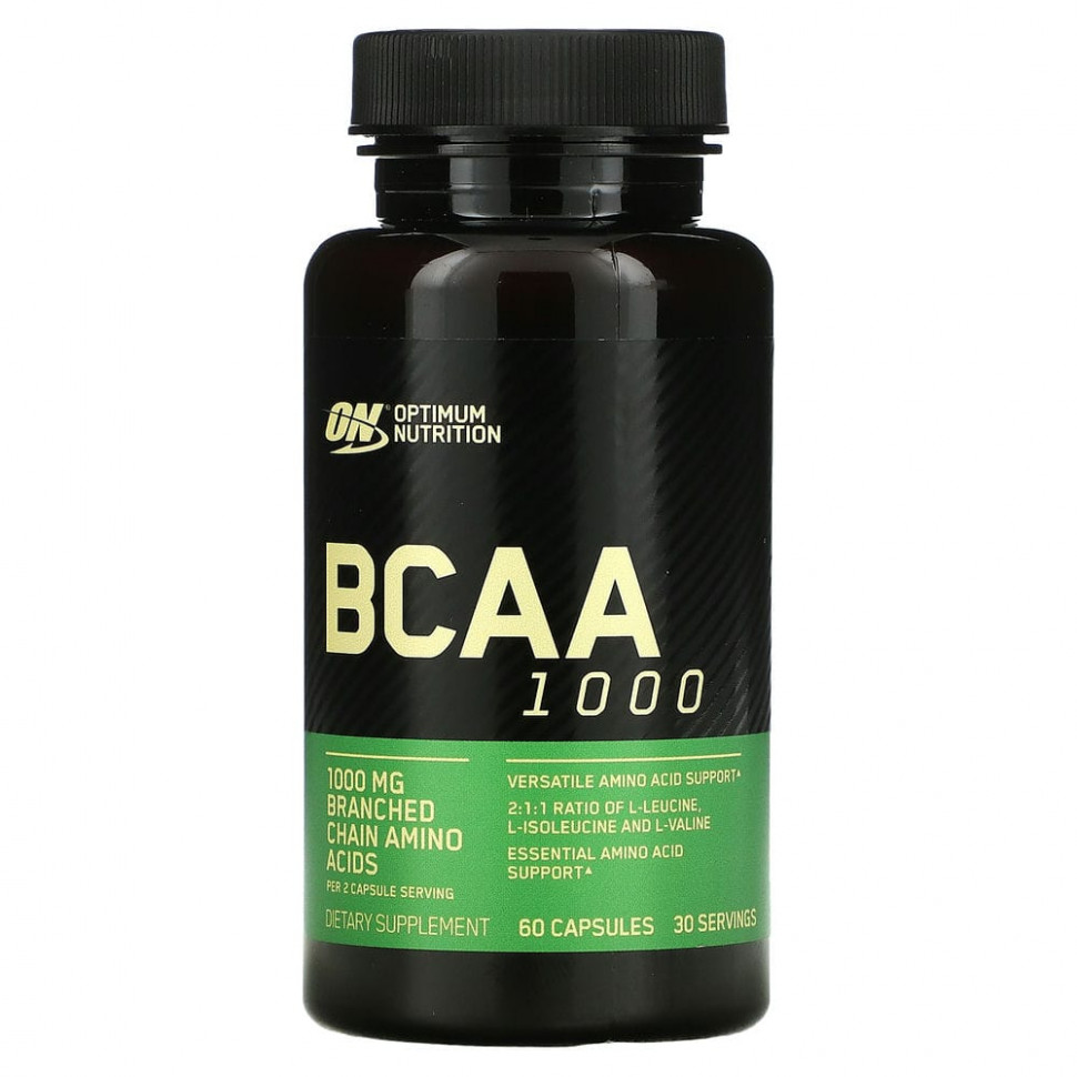   Optimum Nutrition, BCAA 1000 Caps,  , 500 , 60    -     , -  