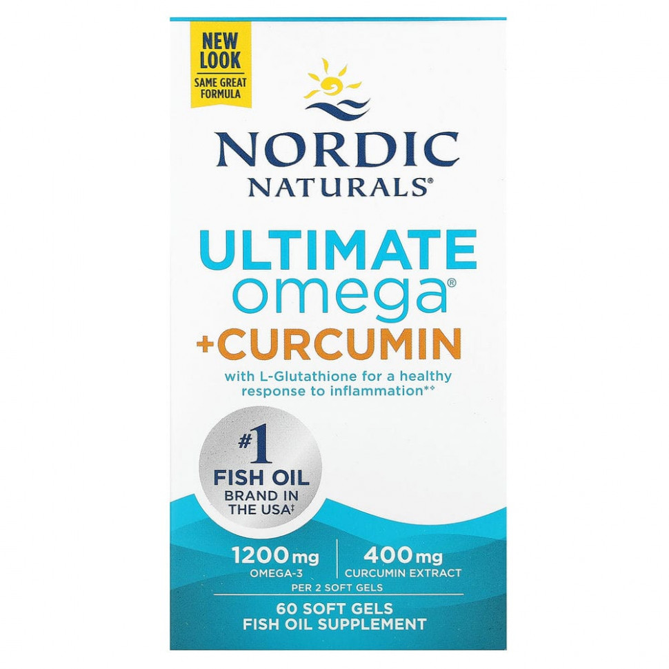   Nordic Naturals, Omega Curcumin, 1250 , 60    -     , -  