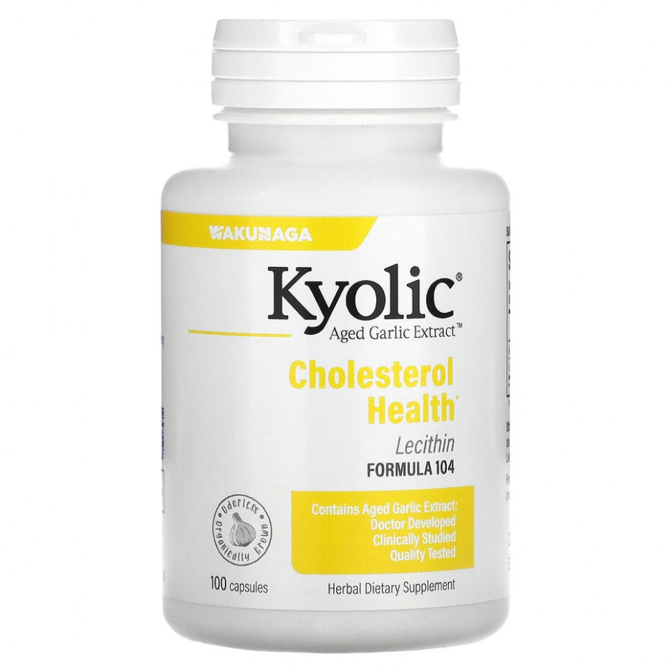   Kyolic, Aged Garlic Extract,    ,  104    , 100    -     , -  