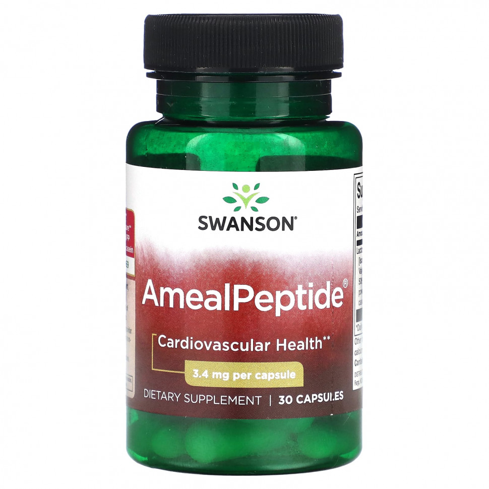   Swanson, AmealPeptide, 3,4 , 30    -     , -  