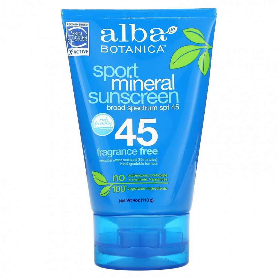   Alba Botanica, Sport,   , SPF 45,  , 113  (4 )   -     , -  