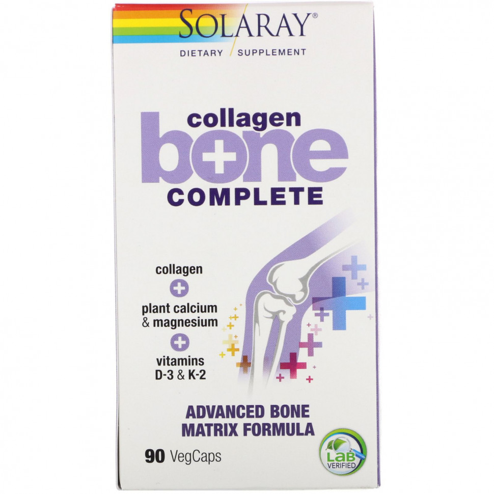   Solaray, Collagen Bone Complete,    , 90          -     , -  