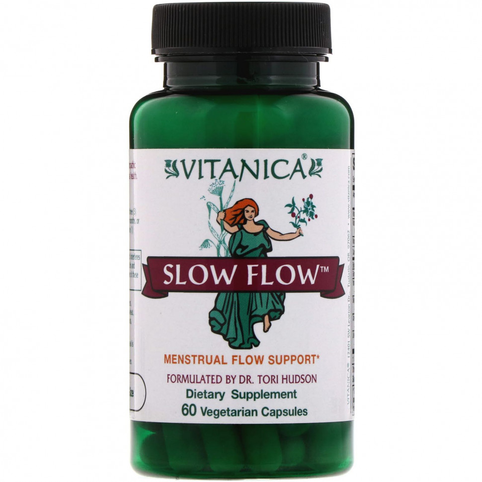  Vitanica, Slow Flow,   , 60    IHerb ()