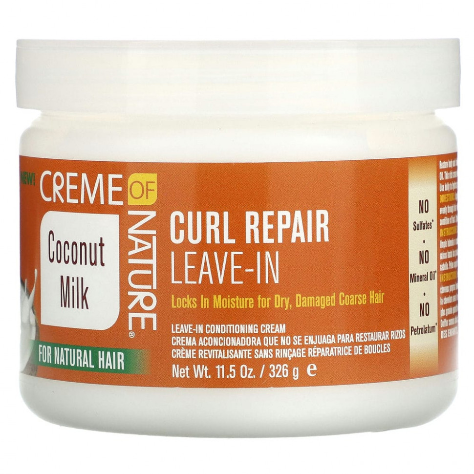   Creme Of Nature, Coconut Milk,     , 326  (11,5 )   -     , -  