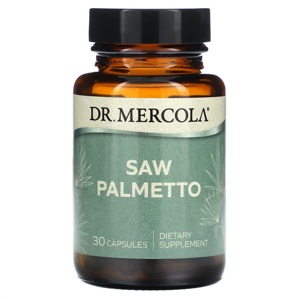   Dr. Mercola, Saw Palmetto, 30    -     , -  