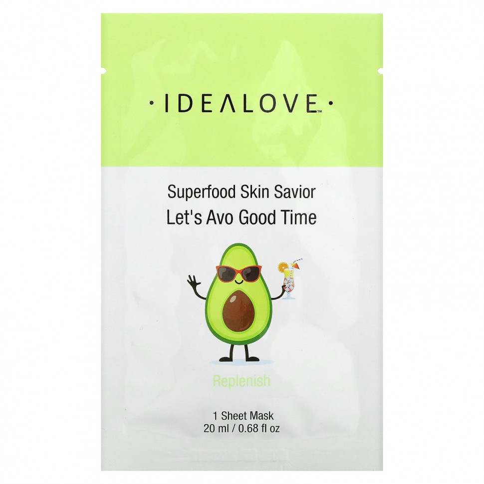   Idealove, Superfood Skin Savior, Let's Avo Good Time, 1  , 20  (0,68 . )   -     , -  