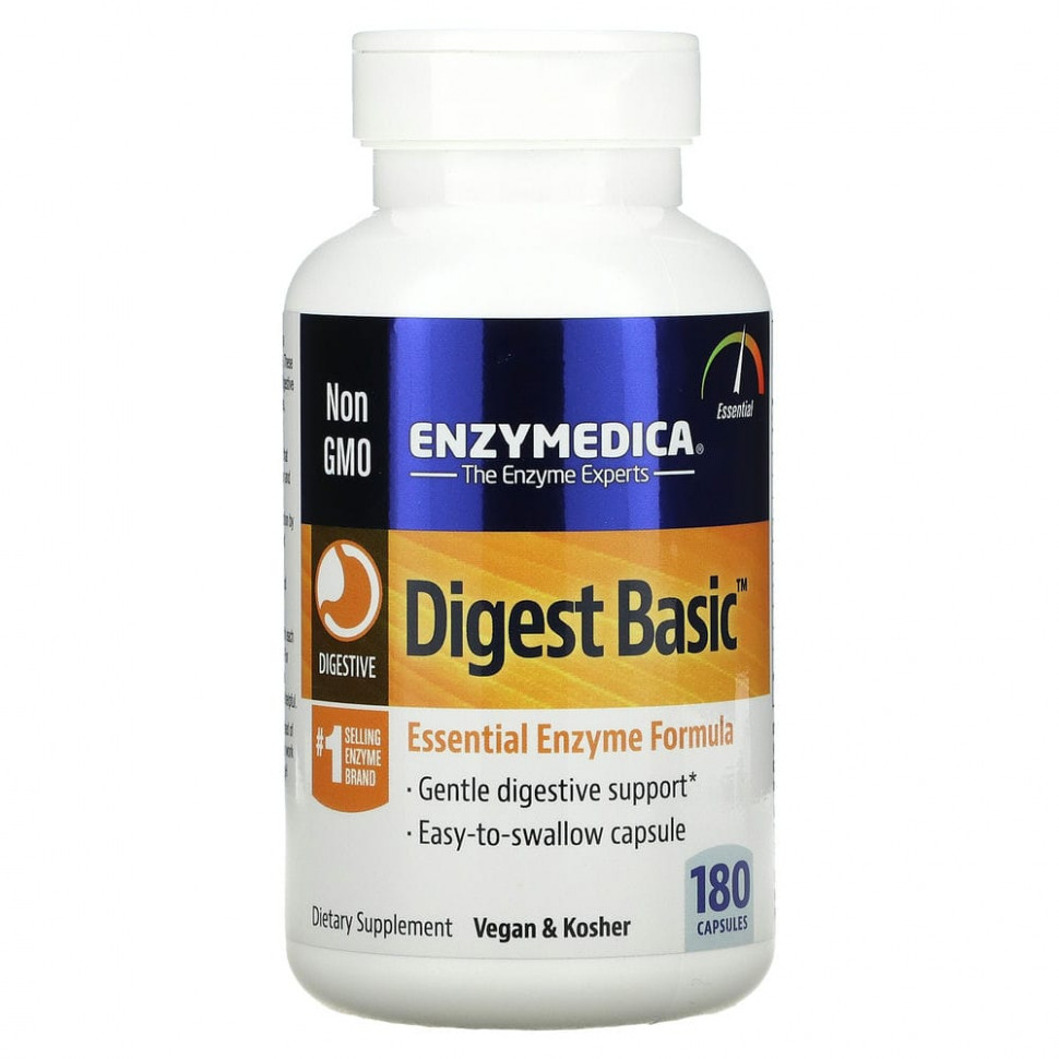   Enzymedica, Digest Basic,    , 180    -     , -  