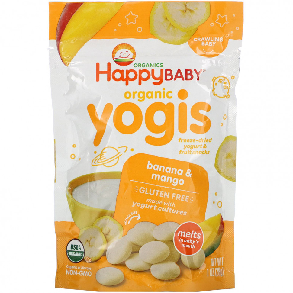   Happy Family Organics, Yogis,       ,   , 28    -     , -  