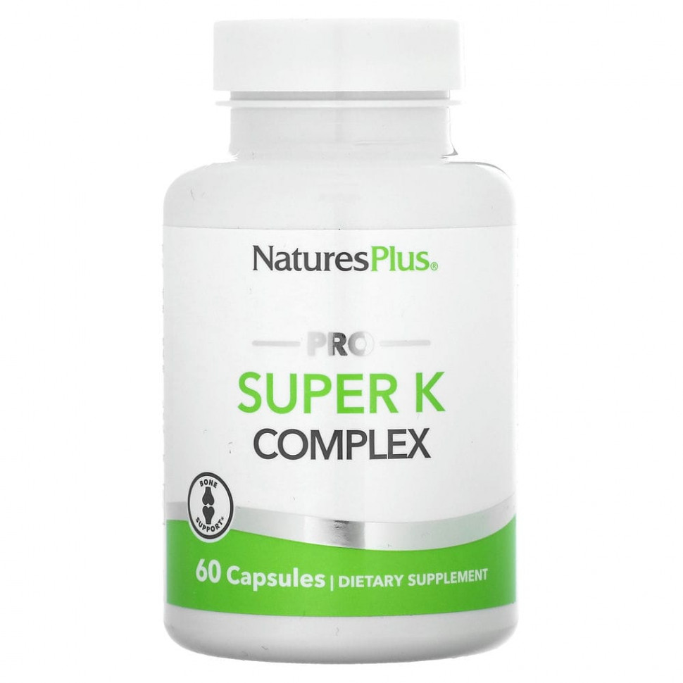 NaturesPlus, Pro Super K Complex, 60   IHerb ()