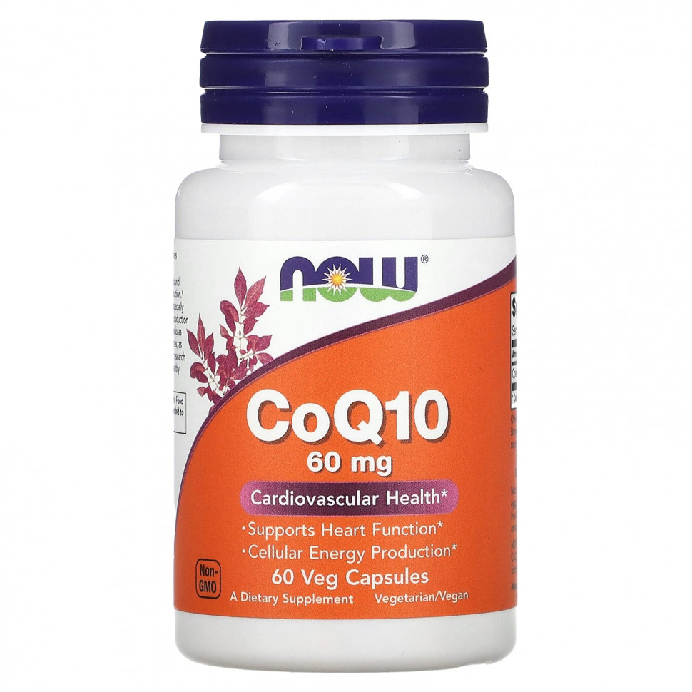  NOW Foods, CoQ10, 60 , 60    IHerb ()