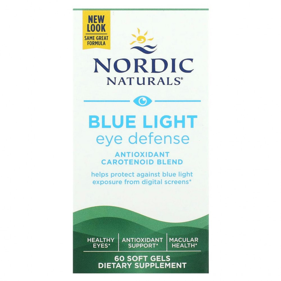   Nordic Naturals, Blue Light Eye Defense, 60     -     , -  