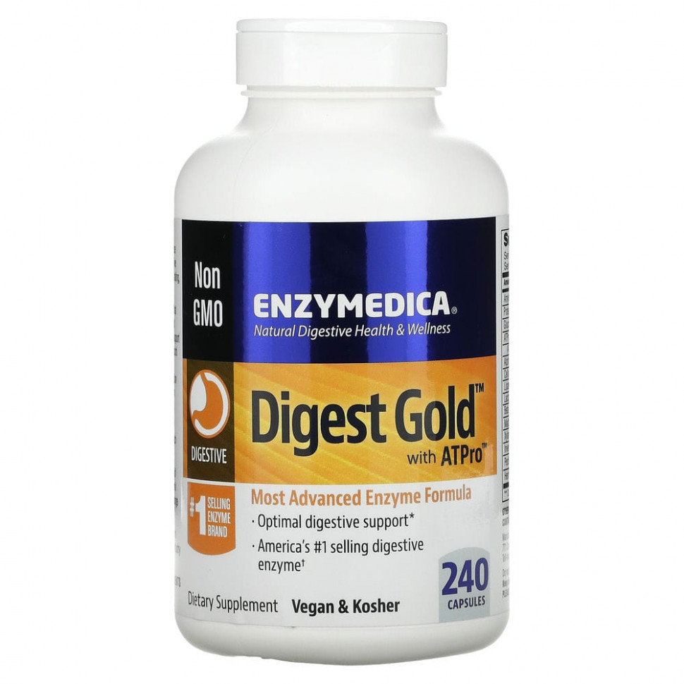   Enzymedica, Digest Gold  ATPro,    , 240    -     , -  