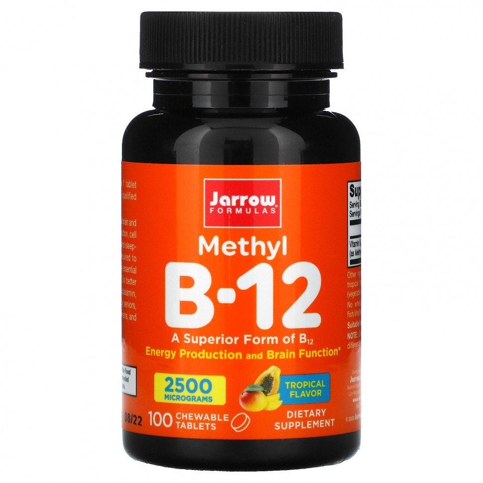   Jarrow Formulas,  B-12,  , 2500 , 100     -     , -  