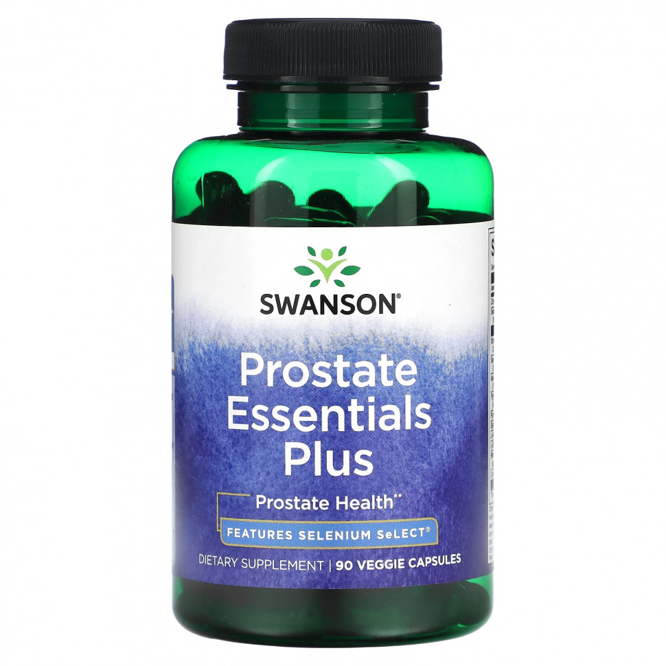   Swanson, Prostate Essentials Plus, 90     -     , -  