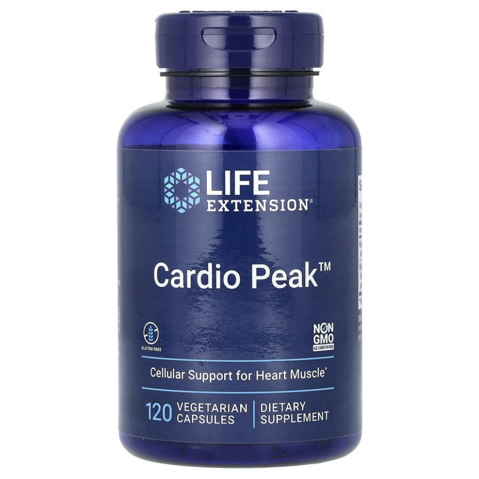   Life Extension, Cardio Peak, 120     -     , -  