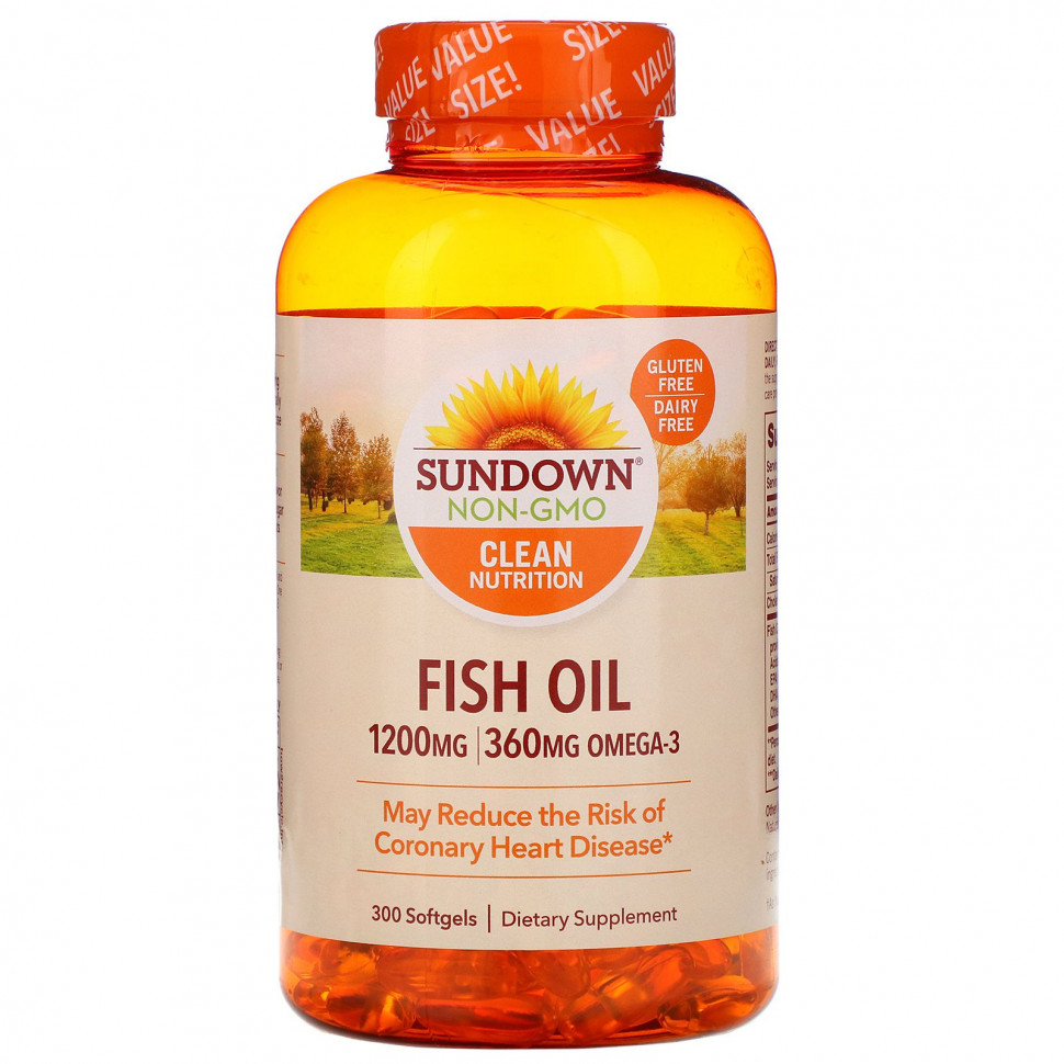   Sundown Naturals,  , 1200 , 300     -     , -  