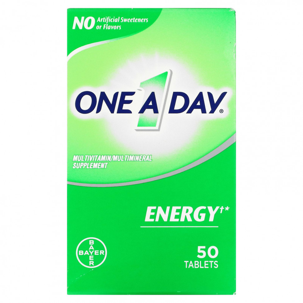  One-A-Day, Energy,  /  , 50   IHerb ()