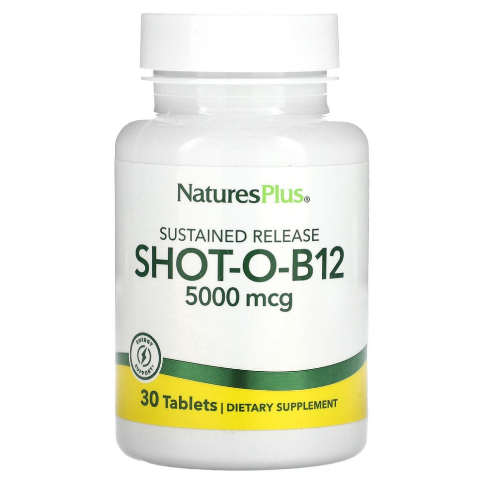   NaturesPlus, Shot-O-B12, 5000 , 30    -     , -  