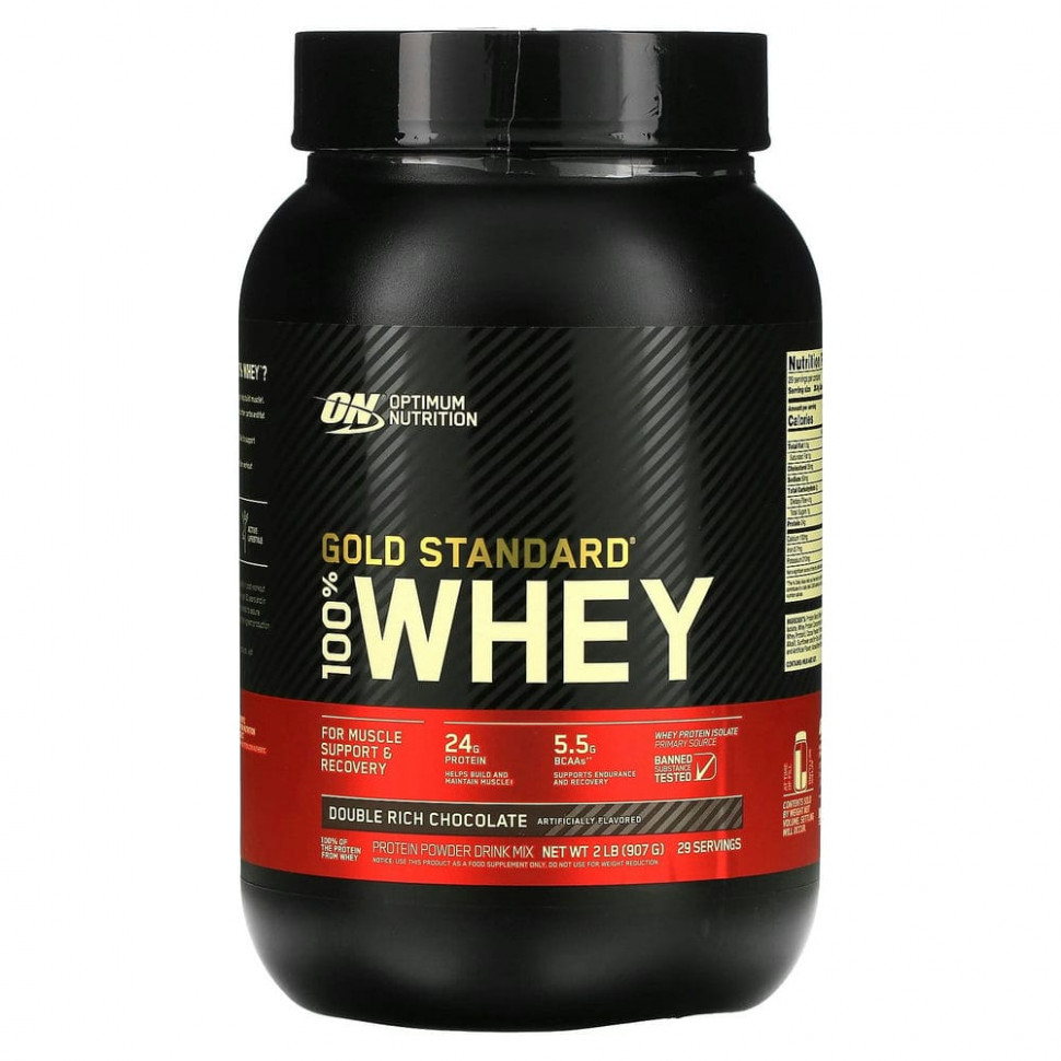  Optimum Nutrition, Gold Standard 100% Whey,     , 907  (2 )  IHerb ()