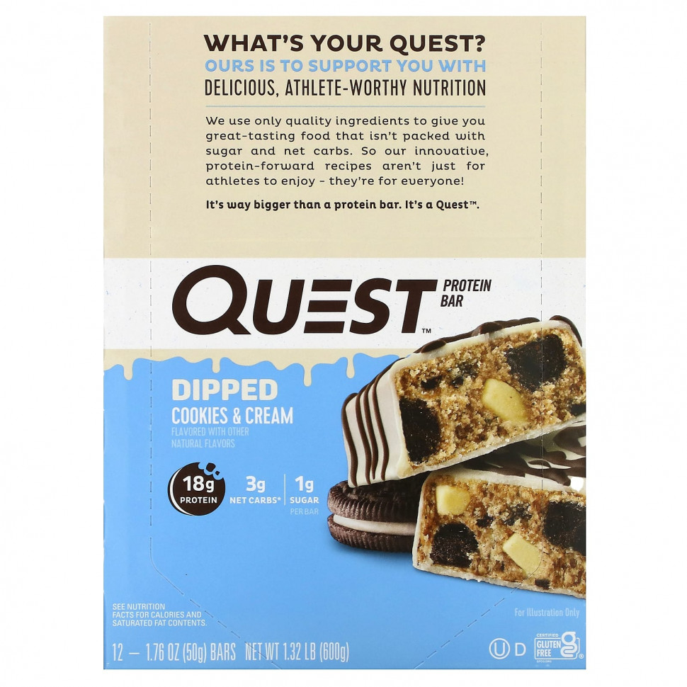   Quest Nutrition,  ,   , 12 , 50  (1,76 )   -     , -  