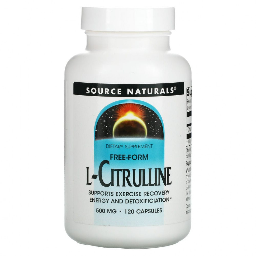   Source Naturals, L-, 500 , 120    -     , -  