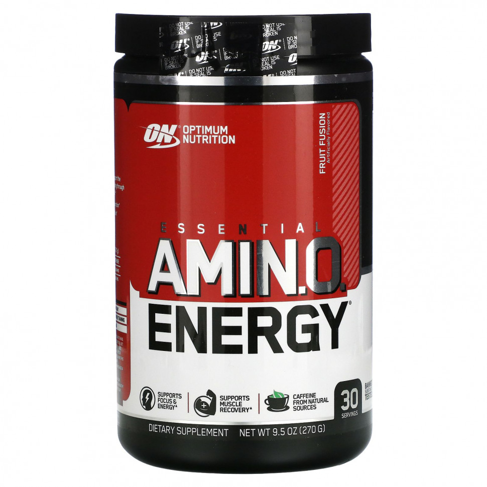   Optimum Nutrition, Essential Amin.O. Energy, Fruit  , 270  (9,5 )   -     , -  