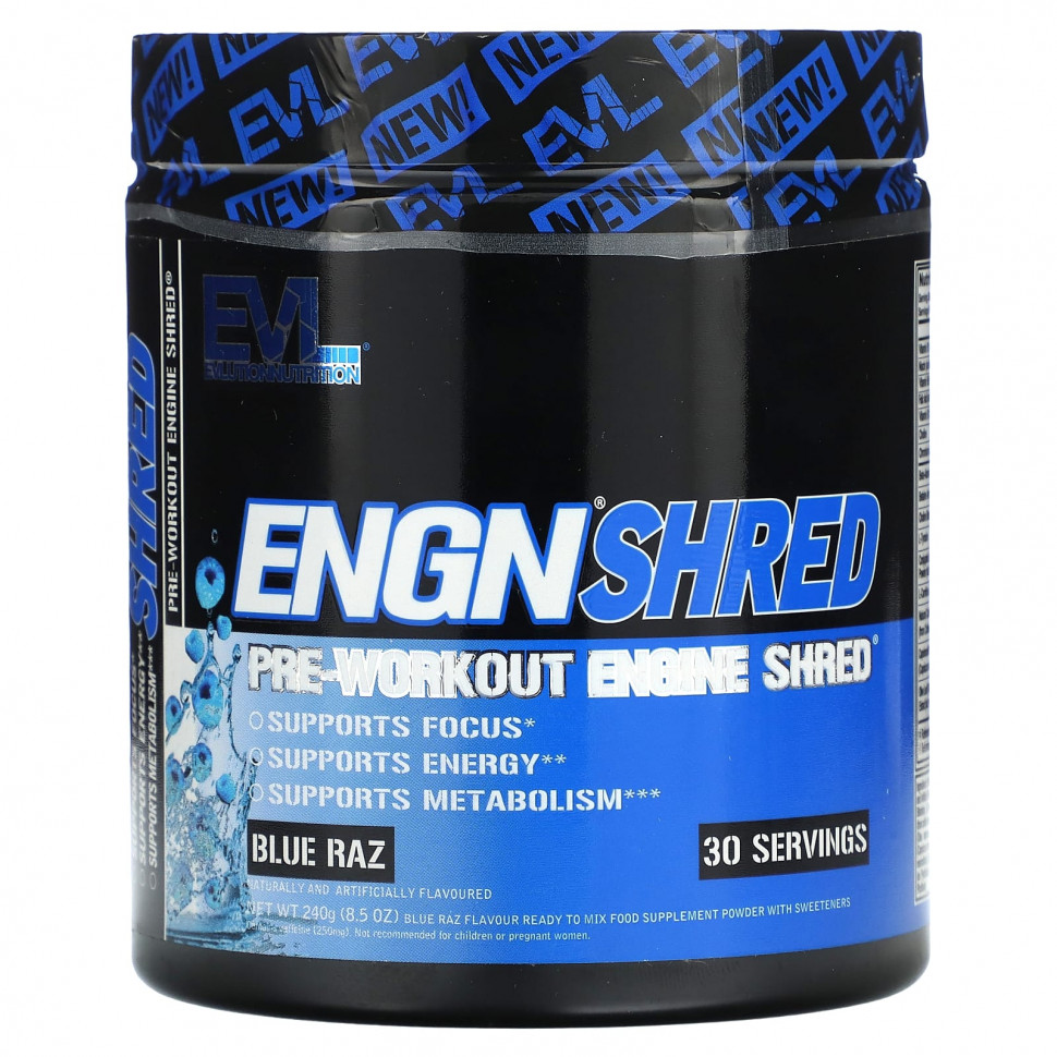   EVLution Nutrition, ENGN Shred,  ,  , 240  (8,5 )   -     , -  