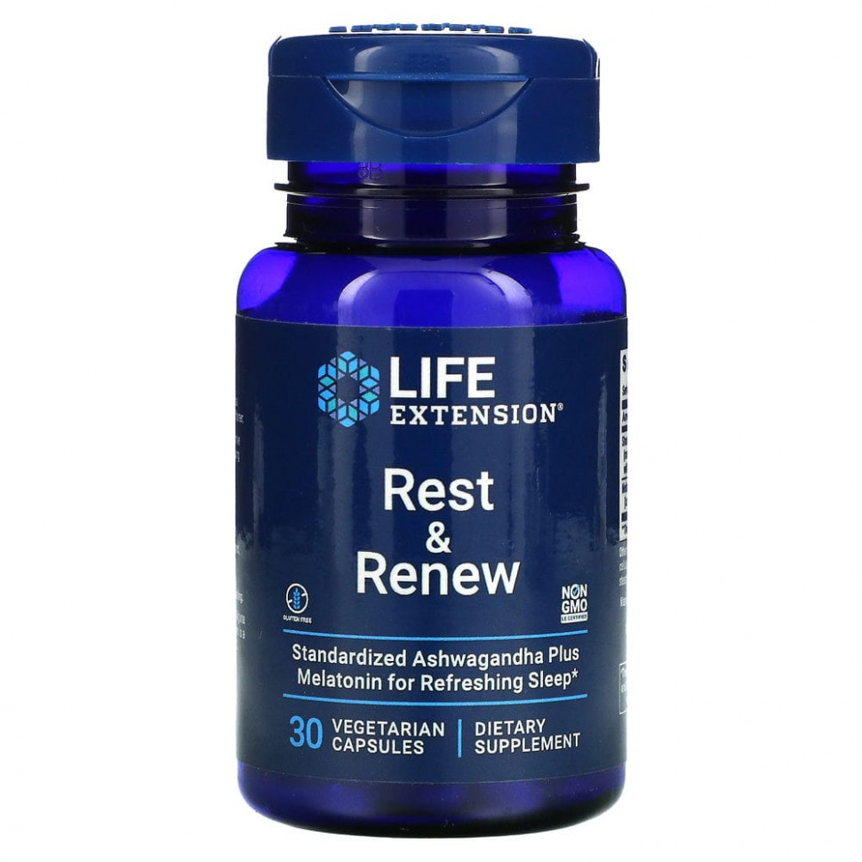   Life Extension, Rest & Renew, 30     -     , -,   