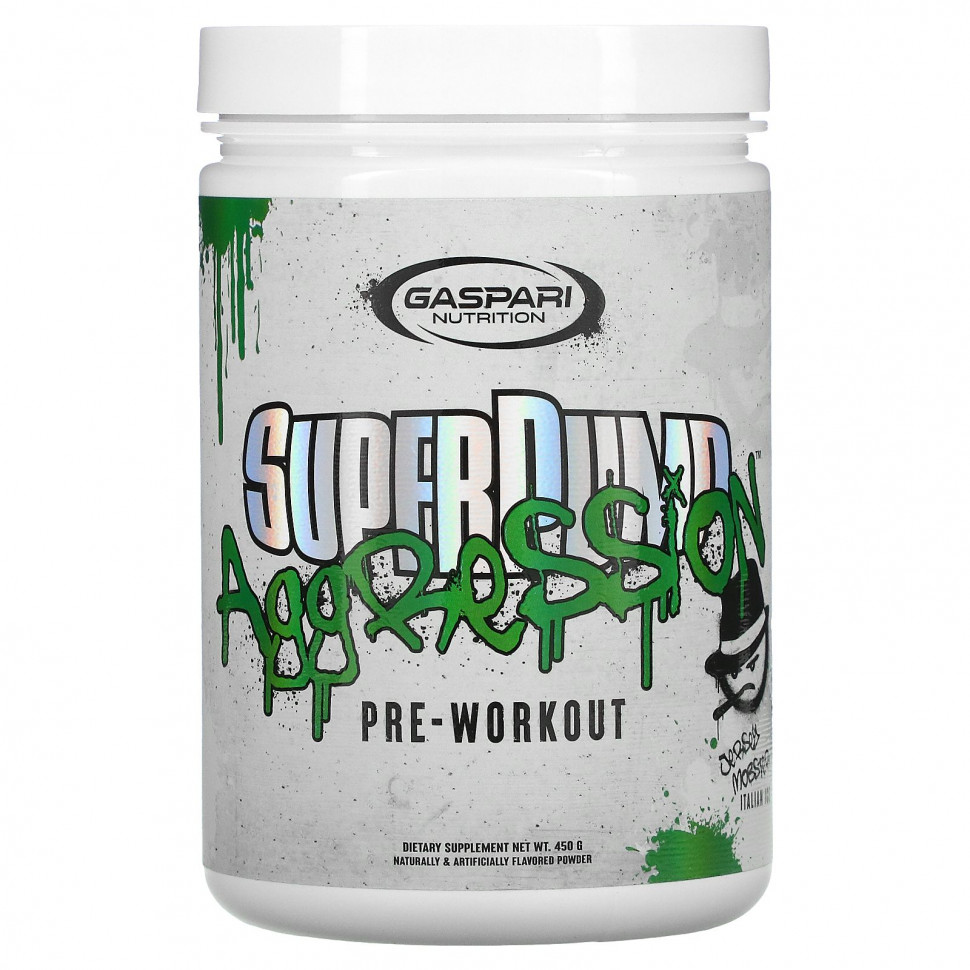   Gaspari Nutrition, SuperPump Aggression Pre-Workout,    , 450    -     , -  