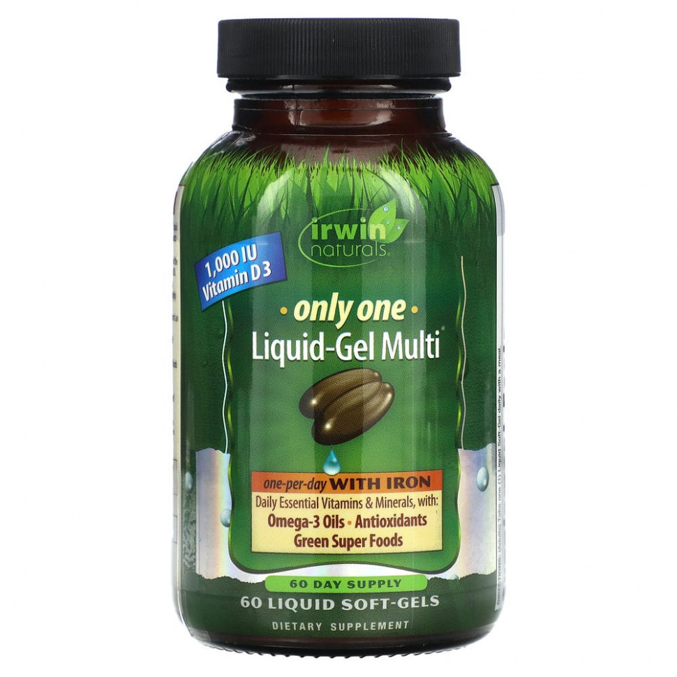   Irwin Naturals, Only One,     ,  , 60     -     , -,   