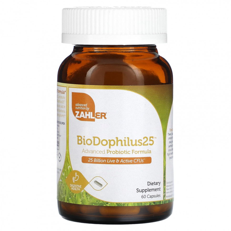  Zahler, BioDophilus25,    , 60   IHerb ()