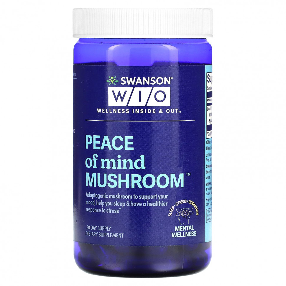   Swanson WIO, Peace of Mind Mushroom, 30    -     , -,   