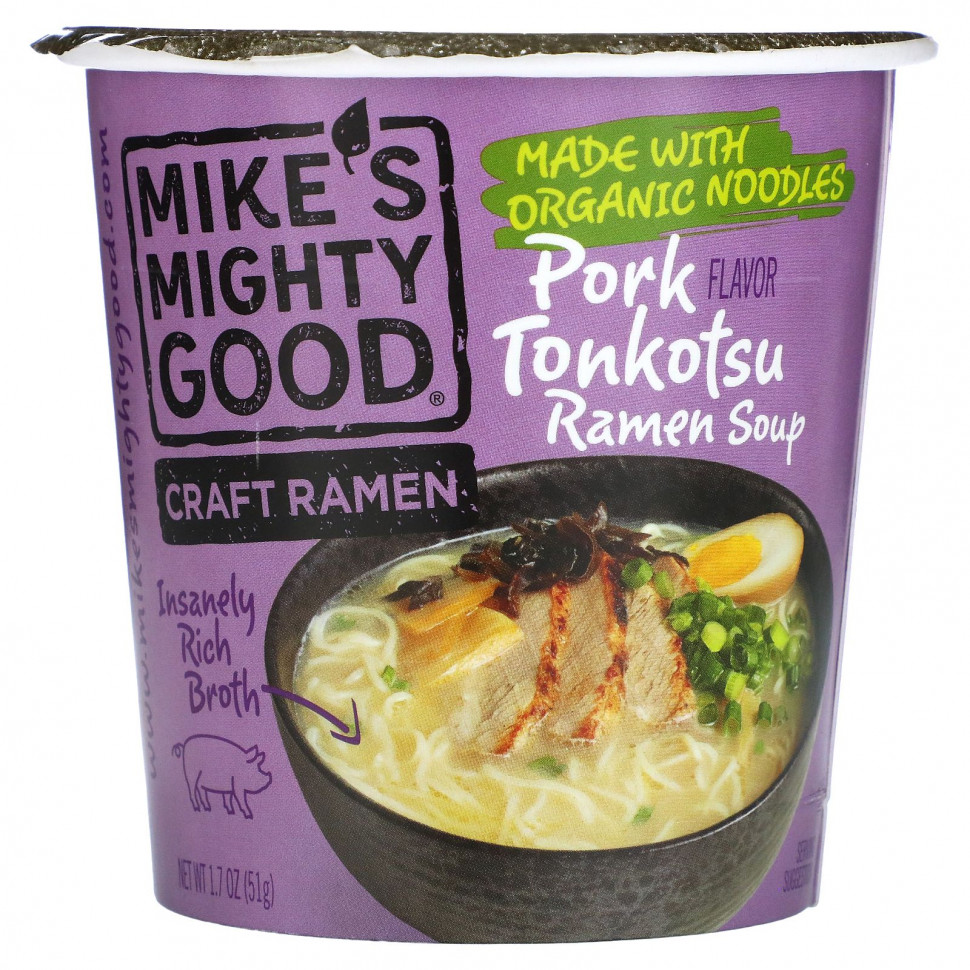   Mike's Mighty Good, Craft Ramen Cup,    , 51  (1,7 )   -     , -,   
