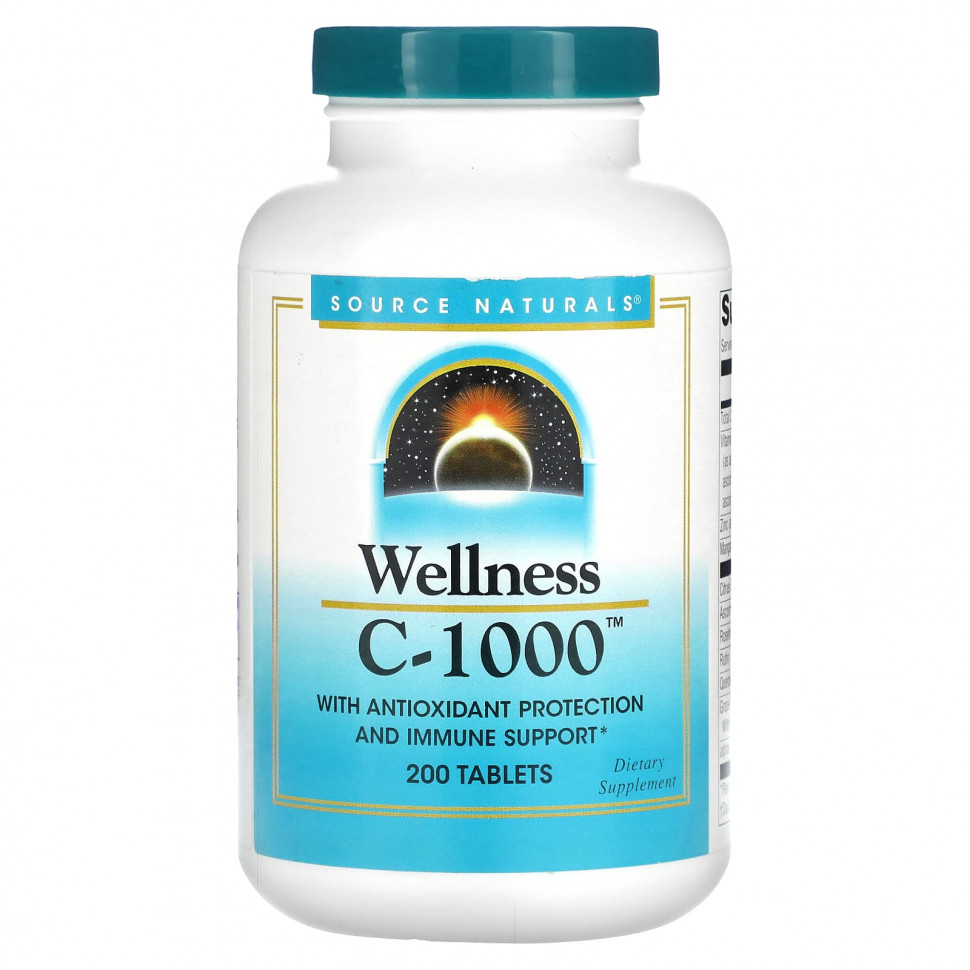   Source Naturals, Wellness, C-1000`` 200    -     , -,   
