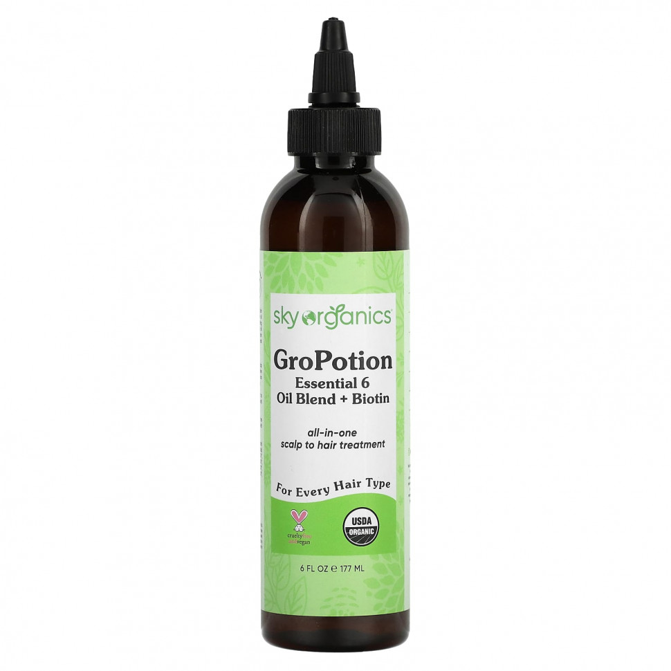   Sky Organics, GroPotion,  6   + , 177  (6 . )   -     , -  