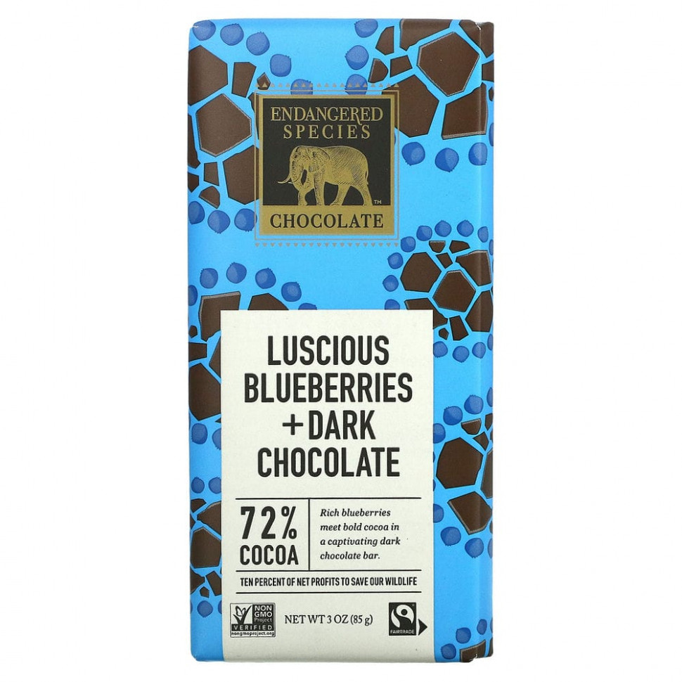   Endangered Species Chocolate,    , 72 % , 85  (3 )   -     , -  