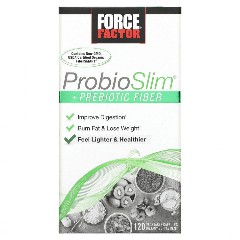   Force Factor, ProbioSlim,   , 120     -     , -  