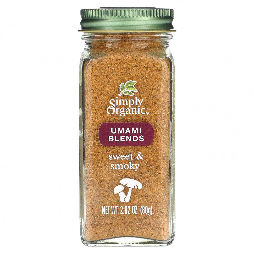   Simply Organic, Umami Blends, Sweet & Smoky, 80  (2,82 )   -     , -  