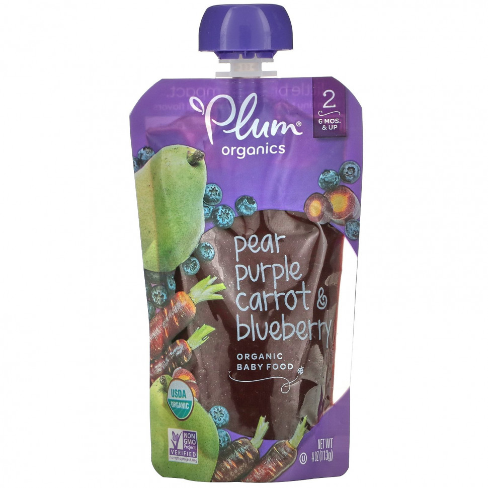   Plum Organics,   ,  2, ,    , 4  (113 )   -     , -  