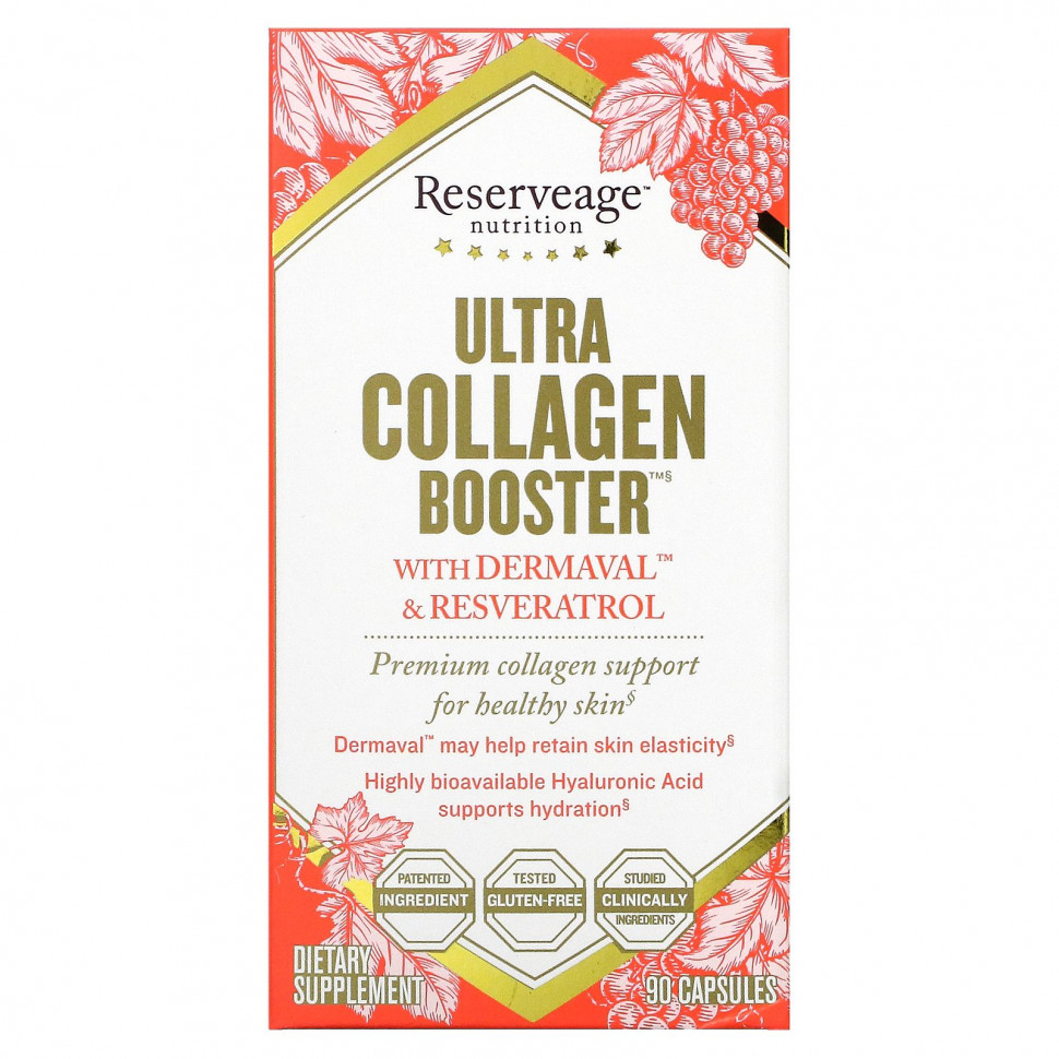   ReserveAge Nutrition, Ultra Collagen Booster, 90    -     , -  